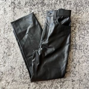 Abercrombie Leather Pants